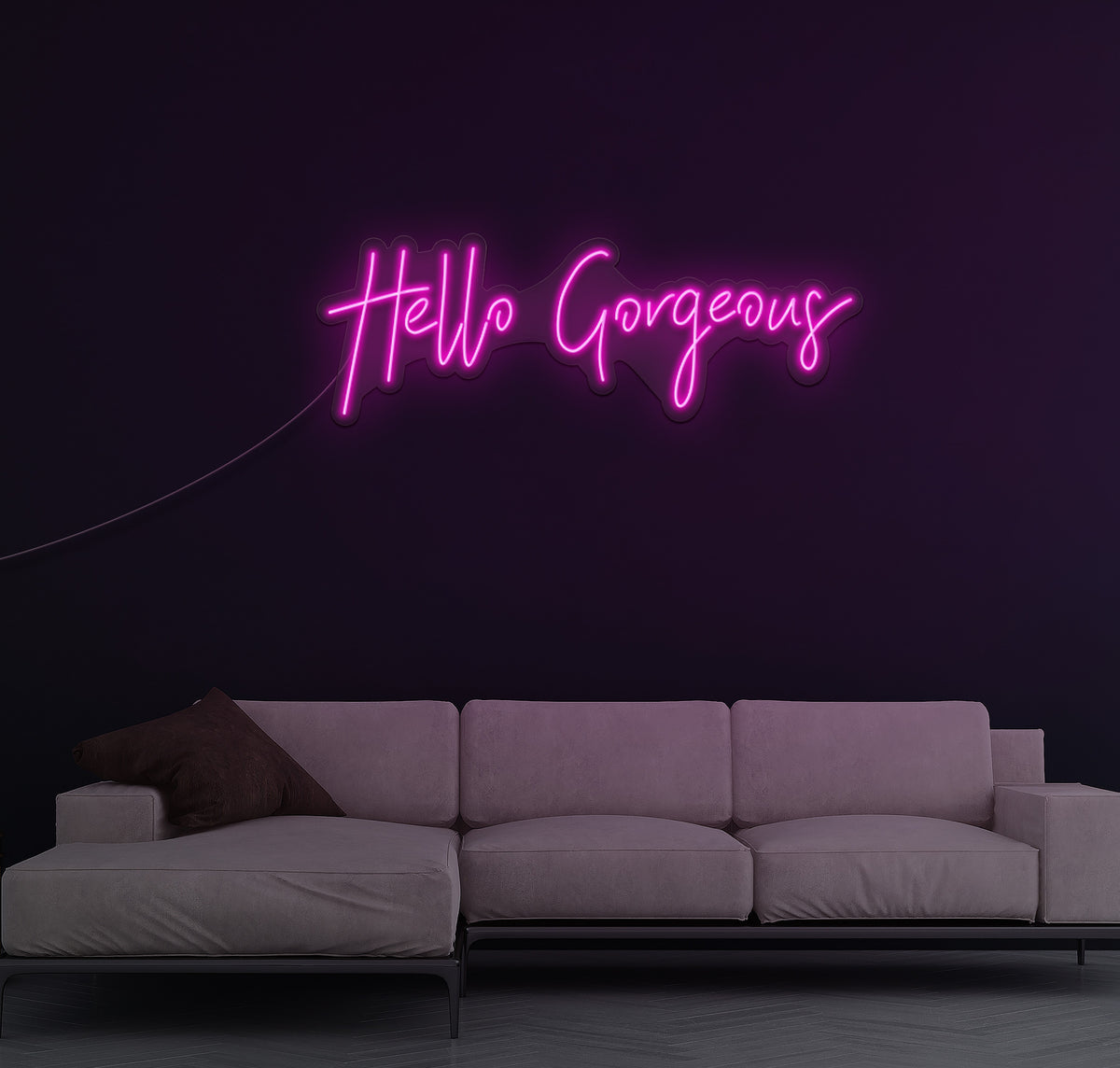 Hello Gorgeous LED Neon Sign