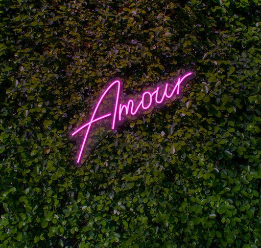 Amour LED Neon Sign