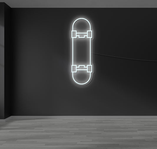 Skateboard LED Neon Sign