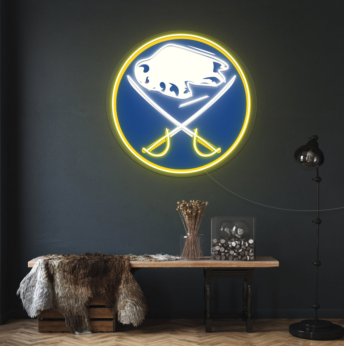 Buffalo Hockey LED Neon Sign