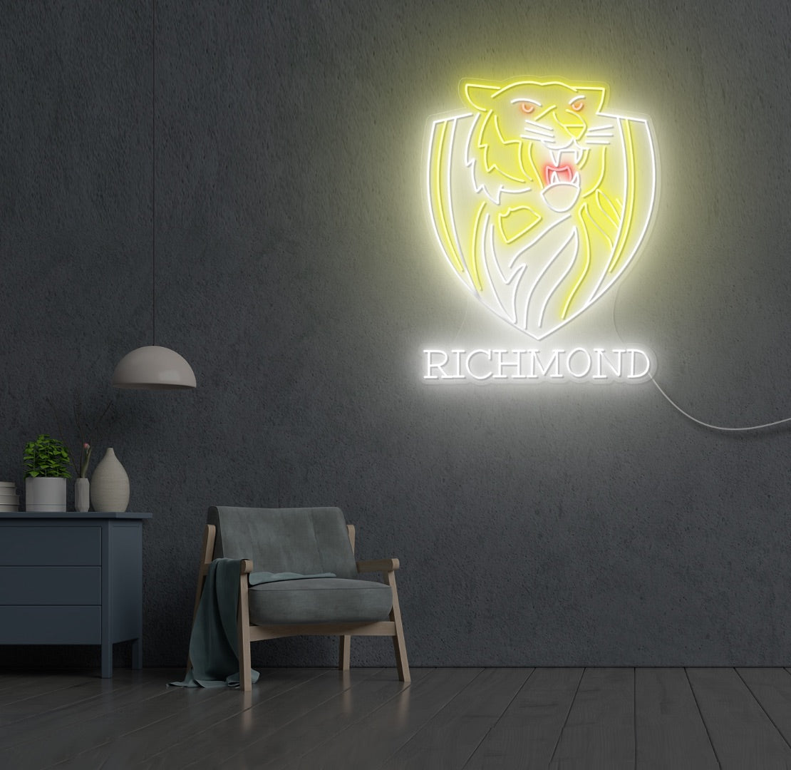 Rich Tigers LED Neon Sign