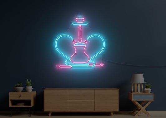Hookah LED Neon Sign