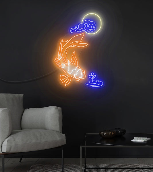 Kingfish LED Neon Sign